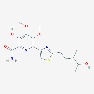molecular formula C17H23N3O5S B040753 Karnamicin C3 CAS No. 122535-56-2