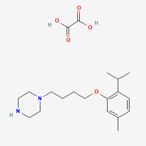 1-[4-(2-isopropyl-5-methylphenoxy)butyl]piperazine oxalate