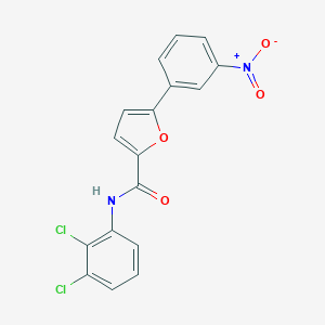 molecular formula C17H10Cl2N2O4 B407547 N-(2,3-dichlorophenyl)-5-{3-nitrophenyl}-2-furamide 
