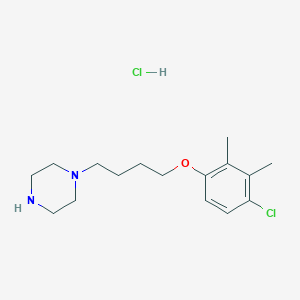 1-[4-(4-chloro-2,3-dimethylphenoxy)butyl]piperazine hydrochloride