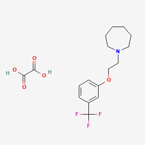 1-{2-[3-(trifluoromethyl)phenoxy]ethyl}azepane oxalate