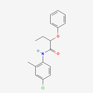 N-(4-chloro-2-methylphenyl)-2-phenoxybutanamide