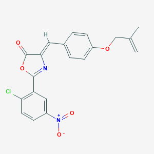2-{2-chloro-5-nitrophenyl}-4-{4-[(2-methyl-2-propenyl)oxy]benzylidene}-1,3-oxazol-5(4H)-one