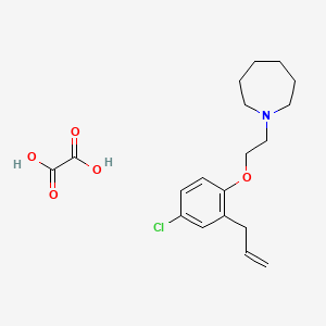 1-[2-(2-allyl-4-chlorophenoxy)ethyl]azepane oxalate