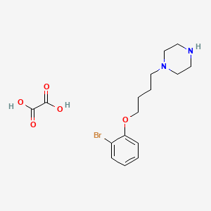 1-[4-(2-bromophenoxy)butyl]piperazine oxalate