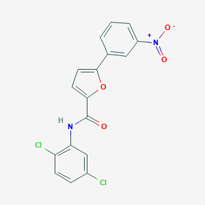 molecular formula C17H10Cl2N2O4 B407592 N-(2,5-dichlorophenyl)-5-{3-nitrophenyl}-2-furamide 