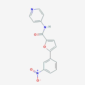 5-{3-nitrophenyl}-N-pyridin-4-yl-2-furamide