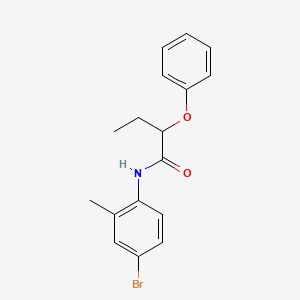 N-(4-bromo-2-methylphenyl)-2-phenoxybutanamide