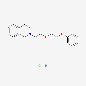 2-[2-(2-phenoxyethoxy)ethyl]-1,2,3,4-tetrahydroisoquinoline hydrochloride