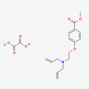 methyl 4-[2-(diallylamino)ethoxy]benzoate oxalate