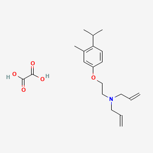 N-allyl-N-[2-(4-isopropyl-3-methylphenoxy)ethyl]-2-propen-1-amine oxalate