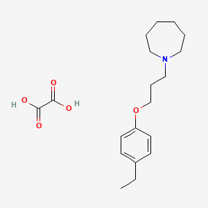 1-[3-(4-ethylphenoxy)propyl]azepane oxalate