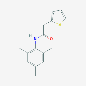 molecular formula C15H17NOS B407650 N-mesityl-2-(2-thienyl)acetamide CAS No. 329795-71-3