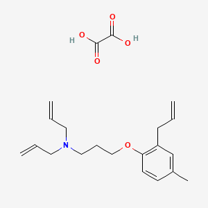 N-allyl-N-[3-(2-allyl-4-methylphenoxy)propyl]-2-propen-1-amine oxalate