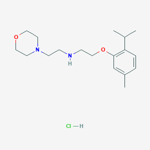 [2-(2-isopropyl-5-methylphenoxy)ethyl][2-(4-morpholinyl)ethyl]amine hydrochloride