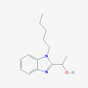 1-(1-pentyl-1H-benzimidazol-2-yl)ethanol