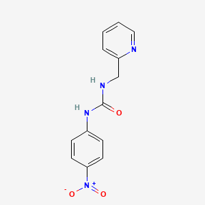 N-(4-nitrophenyl)-N'-(2-pyridinylmethyl)urea