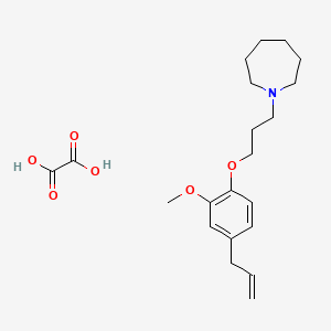 1-[3-(4-allyl-2-methoxyphenoxy)propyl]azepane oxalate