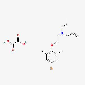 N-allyl-N-[2-(4-bromo-2,6-dimethylphenoxy)ethyl]-2-propen-1-amine oxalate