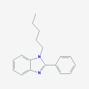 molecular formula C18H20N2 B407721 1-戊基-2-苯基苯并咪唑 CAS No. 305347-17-5