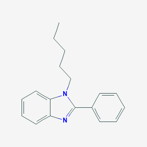 molecular formula C18H20N2 B407721 1-Pentil-2-fenilbencimidazol CAS No. 305347-17-5