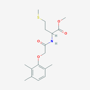 methyl 4-(methylthio)-2-{[(2,3,6-trimethylphenoxy)acetyl]amino}butanoate