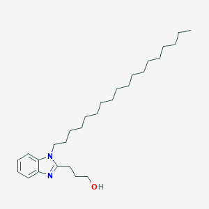 3-(1-octadecyl-1H-benzimidazol-2-yl)propan-1-ol