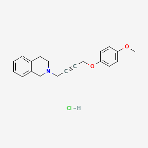 2-[4-(4-methoxyphenoxy)-2-butyn-1-yl]-1,2,3,4-tetrahydroisoquinoline hydrochloride