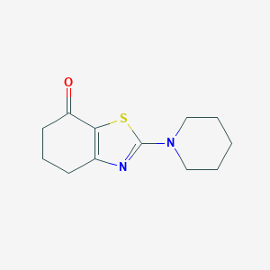 molecular formula C12H16N2OS B407753 2-Piperidin-1-yl-5,6-dihydro-4H-benzothiazol-7-one CAS No. 313251-20-6