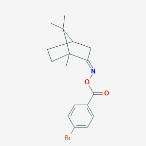 1,7,7-trimethylbicyclo[2.2.1]heptan-2-one O-(4-bromobenzoyl)oxime