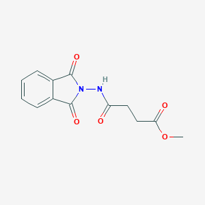 methyl 4-[(1,3-dioxo-1,3-dihydro-2H-isoindol-2-yl)amino]-4-oxobutanoate