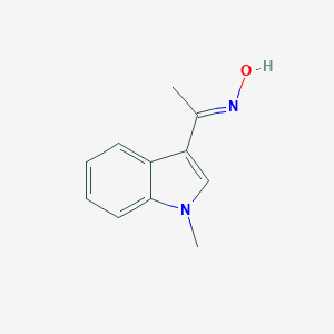 molecular formula C11H12N2O B407803 1-(1-甲基-1H-吲哚-3-基)-乙酮肟 CAS No. 29217-11-6