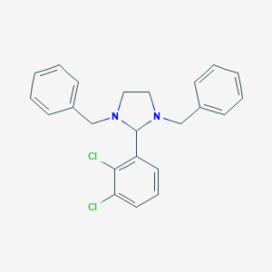 molecular formula C23H22Cl2N2 B407826 1,3-Dibenzyl-2-(2,3-dichlorophenyl)imidazolidine 