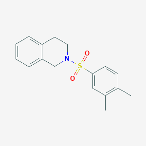 molecular formula C17H19NO2S B4078493 2-[(3,4-dimethylphenyl)sulfonyl]-1,2,3,4-tetrahydroisoquinoline 