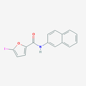 molecular formula C15H10INO2 B407860 5-Iodo-N-(2-naphthyl)-2-furamide 