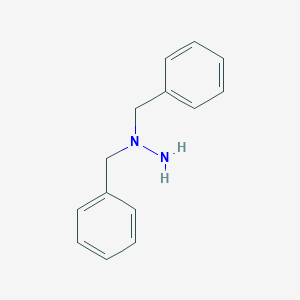 molecular formula C14H16N2 B040788 1,1-二苄基肼 CAS No. 5802-60-8