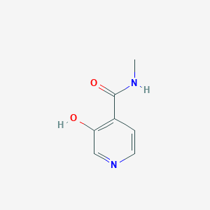 molecular formula C7H8N2O2 B040792 3-Hydroxy-N-methylisonicotinamide CAS No. 120422-86-8