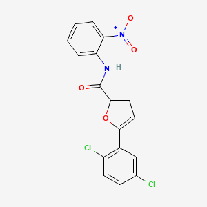 molecular formula C17H10Cl2N2O4 B4079269 5-(2,5-dichlorophenyl)-N-(2-nitrophenyl)-2-furamide 