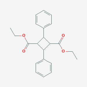 molecular formula C22H24O4 B407959 Diethyl 2,4-diphenylcyclobutane-1,3-dicarboxylate 