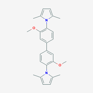 1,1'-(3,3'-dimethoxybiphenyl-4,4'-diyl)bis(2,5-dimethyl-1H-pyrrole)