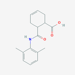 6-[(2,6-Dimethylphenyl)carbamoyl]cyclohex-3-ene-1-carboxylic acid