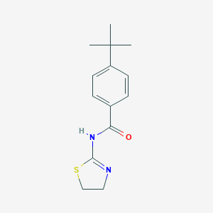4-tert-butyl-N-(4,5-dihydro-1,3-thiazol-2-yl)benzamide