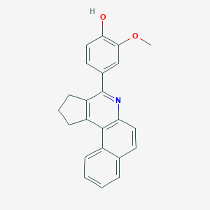 4-(2,3-Dihydro-1H-benzo[f]cyclopenta[c]quinolin-4-yl)-2-methoxy-phenol