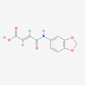 4-(1,3-Benzodioxol-5-ylamino)-4-oxo-2-butenoic acid