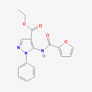 ethyl 5-(2-furoylamino)-1-phenyl-1H-pyrazole-4-carboxylate