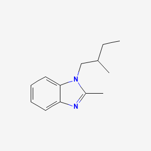 2-methyl-1-(2-methylbutyl)-1H-benzimidazole