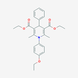 diethyl 1-(4-ethoxyphenyl)-2,6-dimethyl-4-phenyl-4H-pyridine-3,5-dicarboxylate