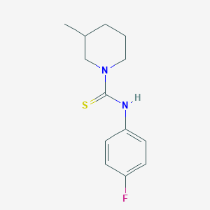 N-(4-fluorophenyl)-3-methyl-1-piperidinecarbothioamide