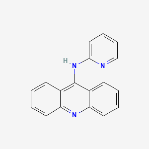molecular formula C18H13N3 B4082447 N-2-pyridinyl-9-acridinamine 