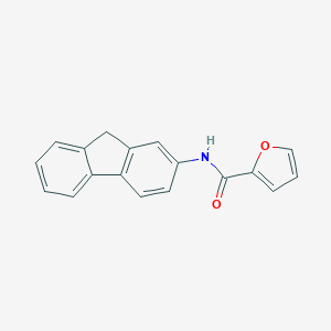 molecular formula C18H13NO2 B408265 N-(9H-fluoren-2-yl)furan-2-carboxamide 